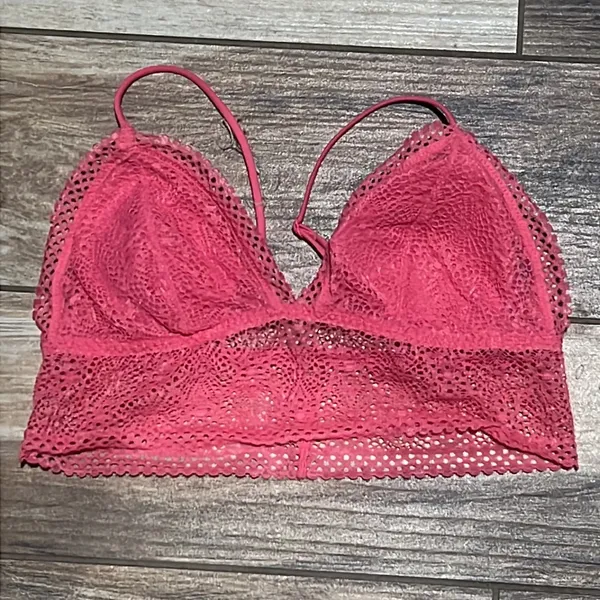 Victoria’s Secret pink bralette small - Image 2