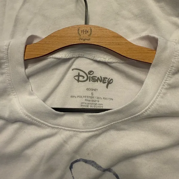 Disney Stitch Character Lilo & Stitch Graphic Short Sleeve White Tee Size Small - Image 3