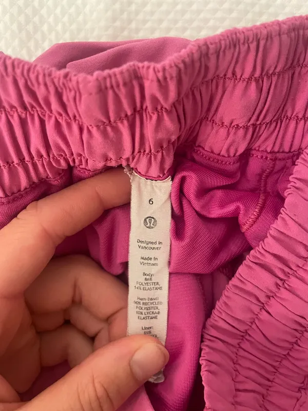 pink Lululemon shorts - Image 5