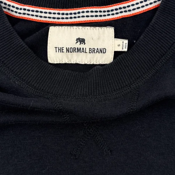 The Normal‎ Brand Puremeso Split Side Overshirt Black High-Lo Rivet Detail Small - Image 9