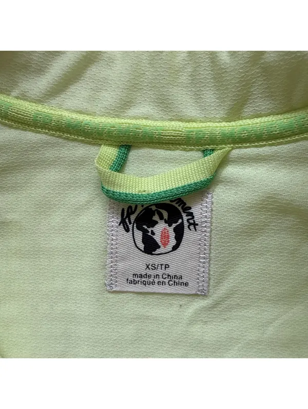 Free People FP Movement Smock Show Vest Packable Run Neon Women's Size XS - Image 4