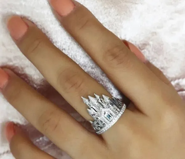 Hot Topic Castle Ring Cinderella Ring - Image 2