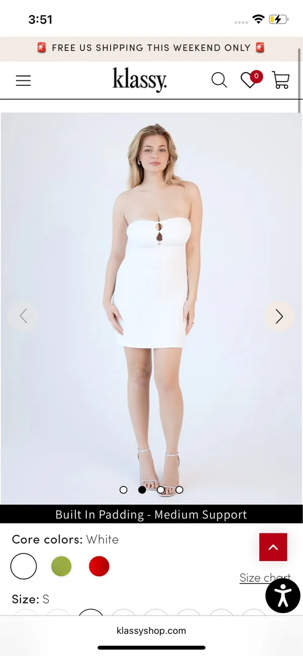 Klassy Network Tube Top Cut-Out Brami Dress Black - Image 2