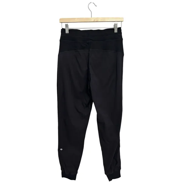 NWT Lululemon Dance Studio Mid-Rise Black Jogger Full Length size 8 Authentic - Image 5