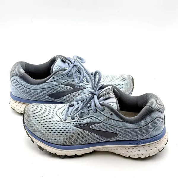 Brooks Ghost 12 Running Shoes Womens 5.5 Blue - Image 4