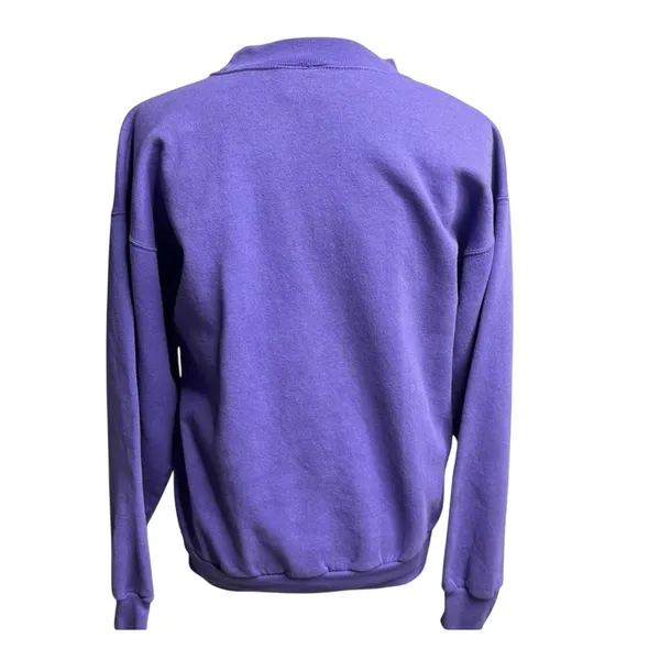 Disney Store Tinkerbell Purple Sweatshirt Vintage 90s Sparkle Small - Image 2