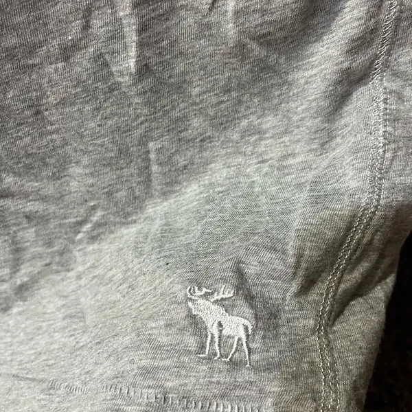 Abercrombie & Fitch off the shoulder Gray Short Sleeve Tee - Image 2
