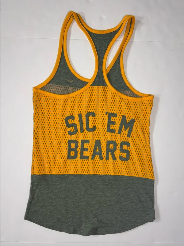 Nike Baylor Bears Dri-FIT Racerback Tank Women’s Small Green Gold NCAA - Image 5