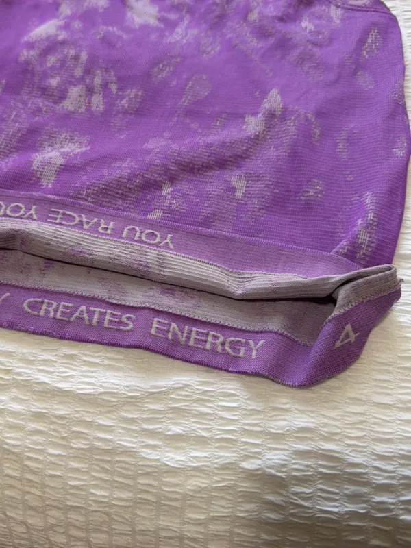 Lululemon Swiftly Tech Racerback Tank Top - Purple Tie Dye / Floral - Image 4