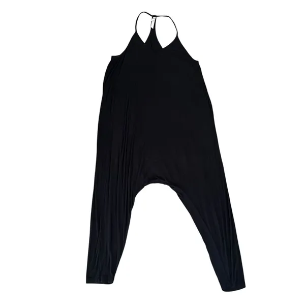 Intimately Free People Women’s Really Racerback Slouchy Oversized Black Romper - Image 10
