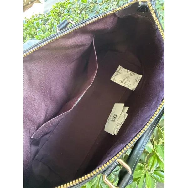 NEW Coach Georgia Satchel In Signature Canvas New IM/BROWN BLACK CR157 IMAA8 - Image 12