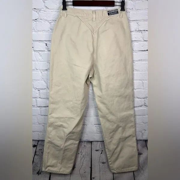 Rockies Vintage Rocky Mountain Bareback Tan Jeans Women‎ 11/12 Western High Rise - Image 2