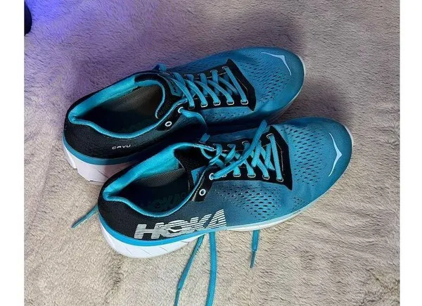 Hoka One One Women's Cavu Profly Blue Running Sneakers Size 9.5 - Image 2
