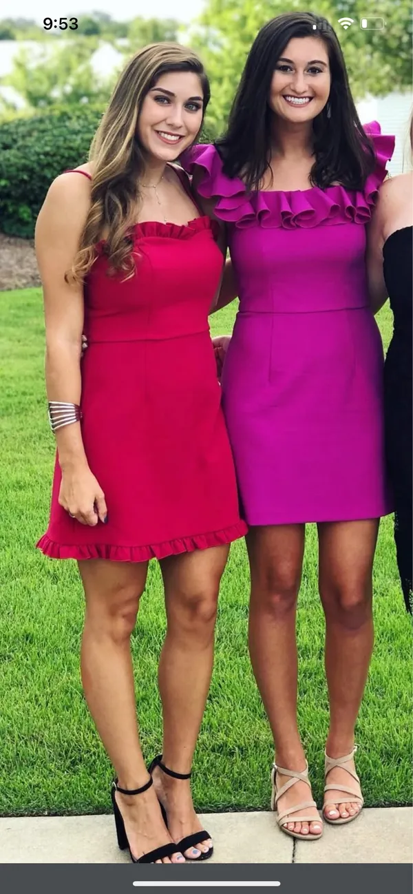 French connection red dress - Image 3