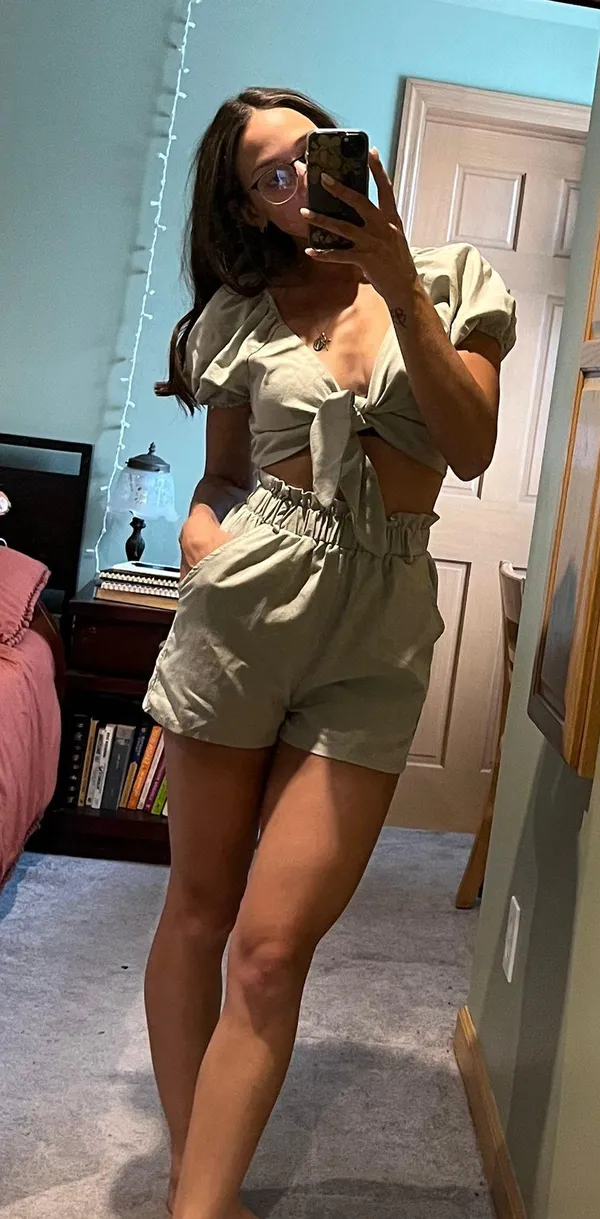 Lulus Sage Green Matching Set - Image 6