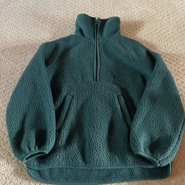 Polartec Fleece Half-Zip Madewell Jacket - Image 6