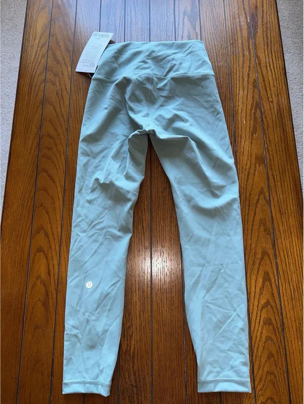 Lululemon Wunder Train High Rise 25” Misty Glade Size 6 NWT - Image 3