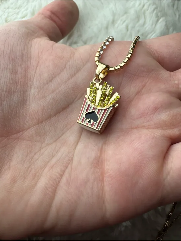 Kate Spade X Target French Fry Charm Tennis Necklace - Image 9