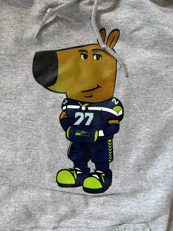 Gildan Seattle Seahawks hoodie - Image 2