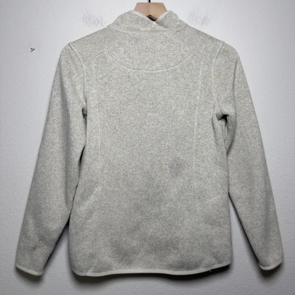 L.L. Bean‎ Womens Sweater Fleece Full-Zip Jacket M Sailcloth Gorpcore Granola - Image 7