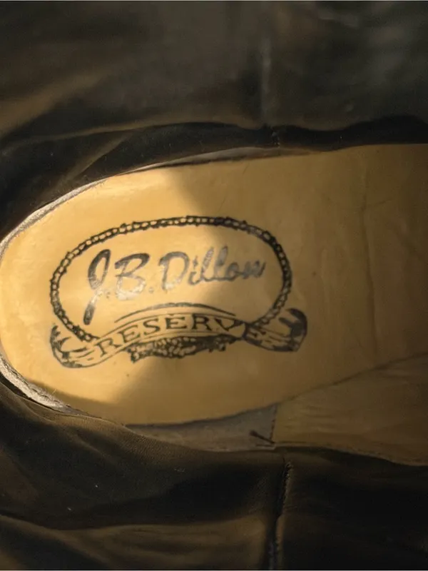 J.B. Dillon Boots Brown Size 8 - Image 10