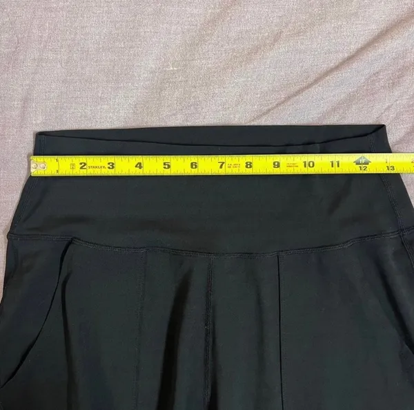 SheIn Solid Black Stretchy Waist High Rise Joggers Athletic Pants Size Medium - Image 8