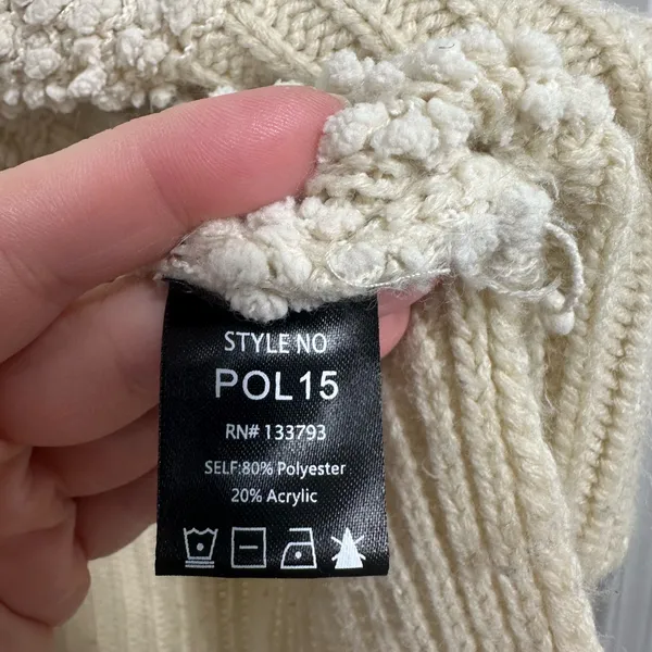 POL Popcorn Chenelle Hooded Sweater - Image 4