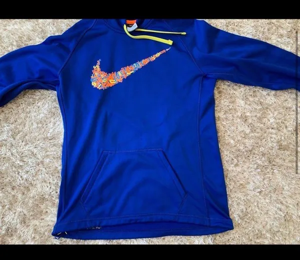 Nike Therm-Fit Blue Nike Hoodie Women’s - Image 4