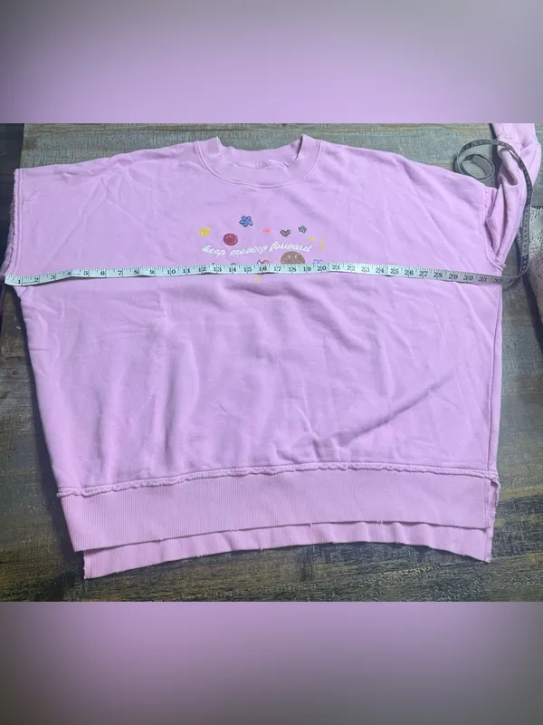 Aerie oversized Pink crewneck sweatshirt - Image 7