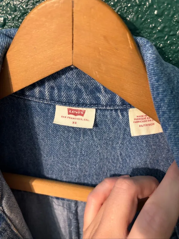 Levi's Denim Boilersuit Jumpsuit Size XS Blue - Image 4