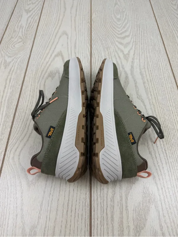 Teva Women's Ellwood Slip-Resistant Hiking Sneakers US8 Burnt Olive $100 - Image 4