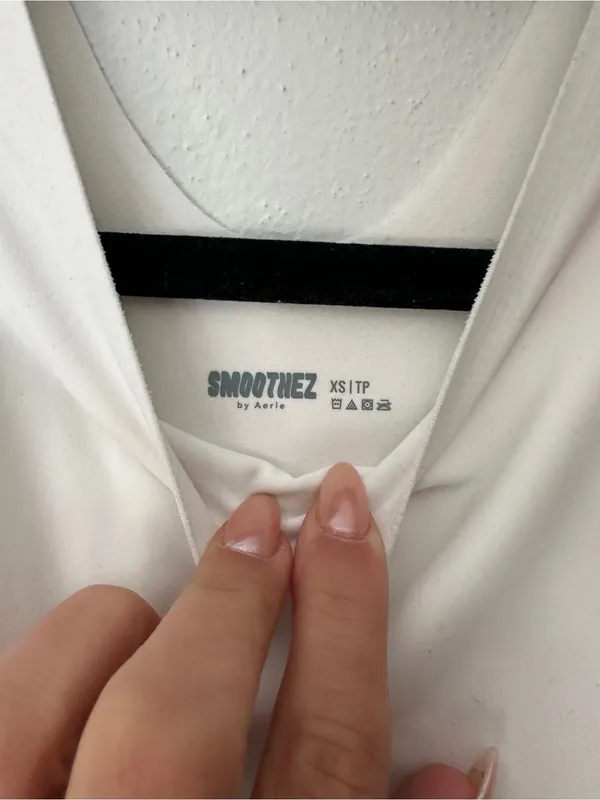 Aerie smoothez White One-Piece Bodysuit - Image 3