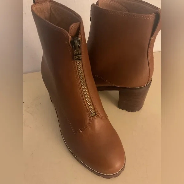 Madewell women leather heel The Alyce boots size 6.5 - Image 3
