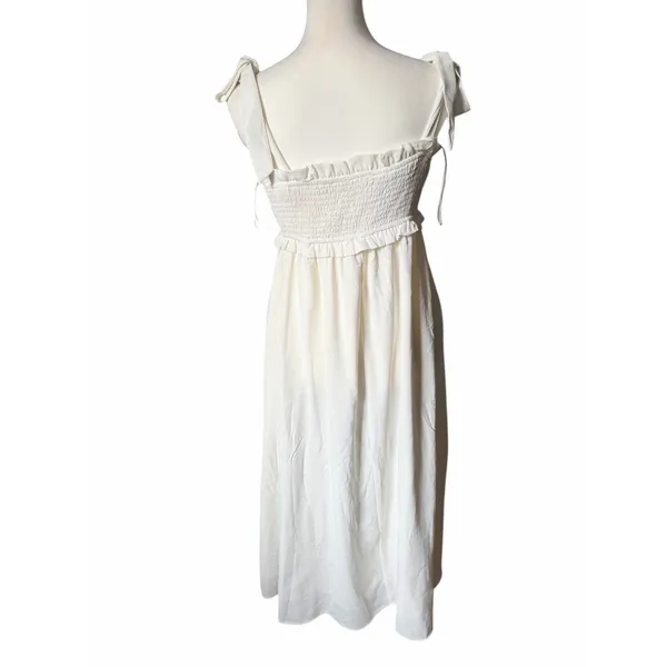 HEYSON White Dress Long Small - Image 3