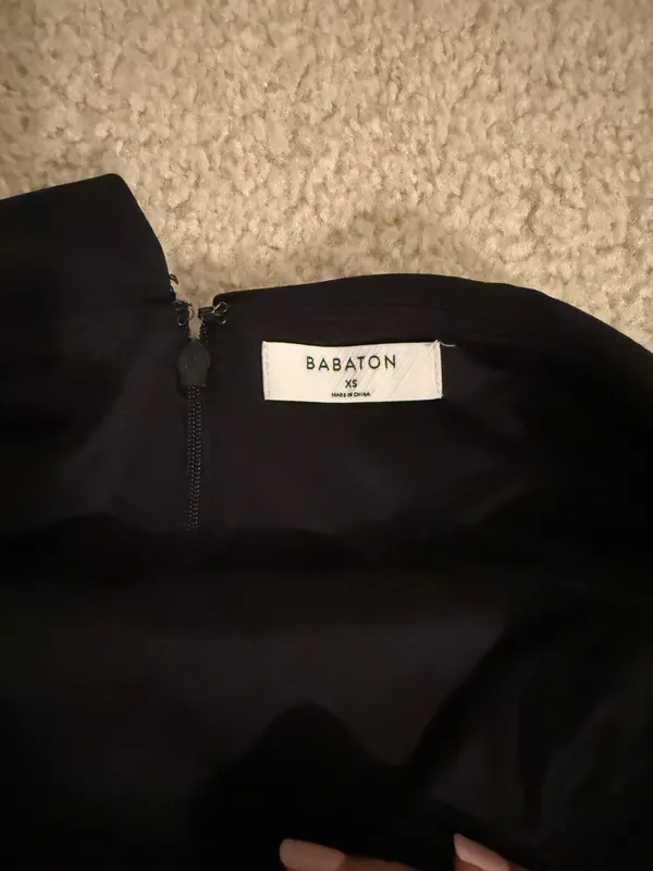 Aritzia Babaton Black Dress strapless  - Image 2