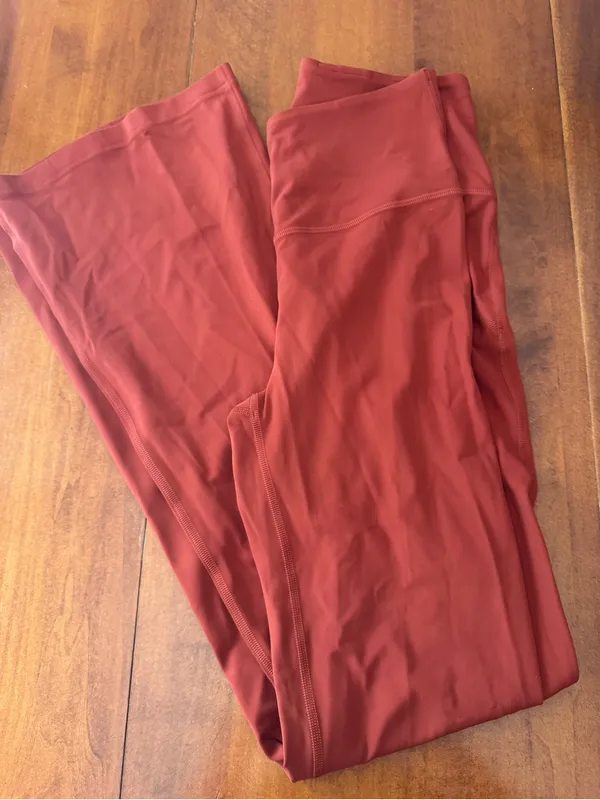 lululemon athletica High-Rise Flare Leggings in Rust Cayenne - Image 2