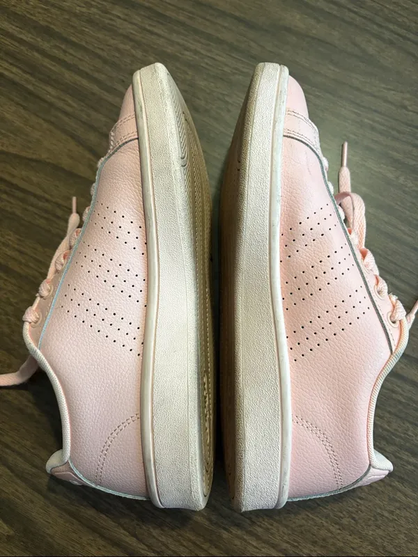 ADIDAS Neo Cloudfoam Size 6.5 Pink Blush Sneakers Shoes - Image 4