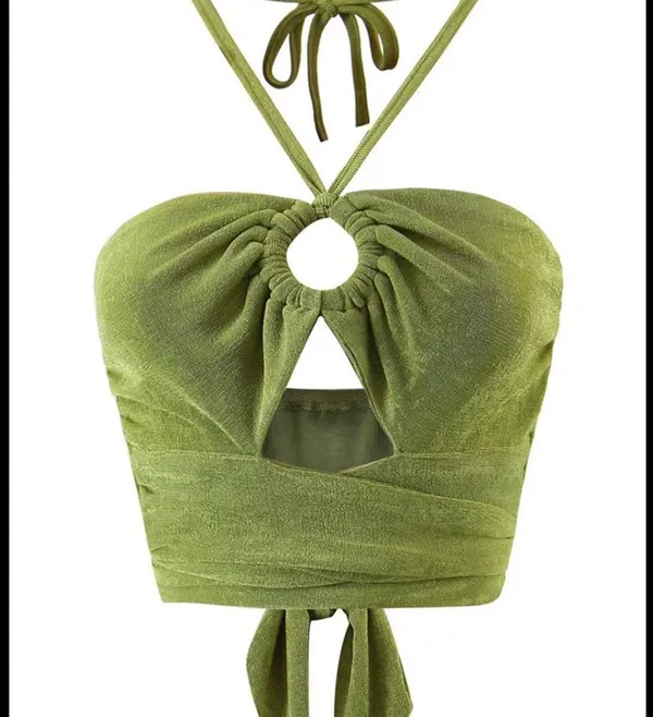 edikted cut out halter top  - Image 2