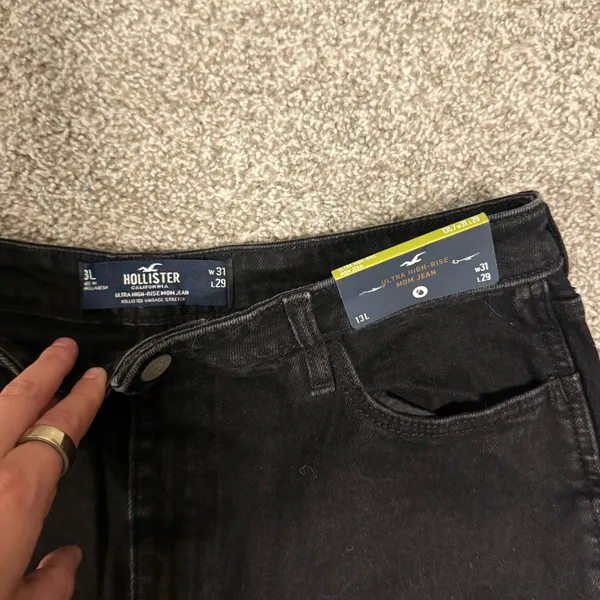 Black Hollister Jeans - Image 2