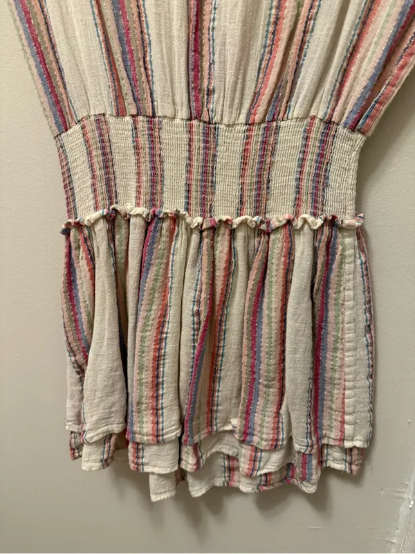 Rails Lucca Dress Havana Stripe - Image 2