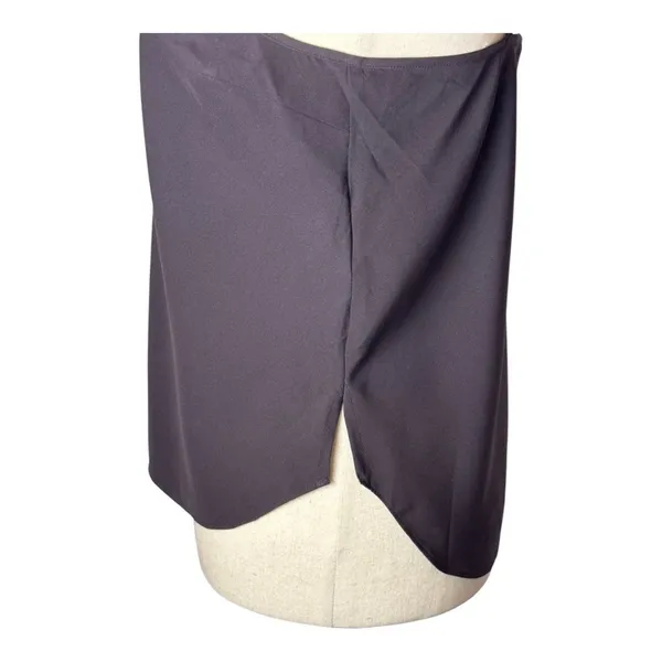 Veronica Beard‎ Tank Top Women XS Brown Silk Flowy Scoop Neck Camisole Luxury - Image 6