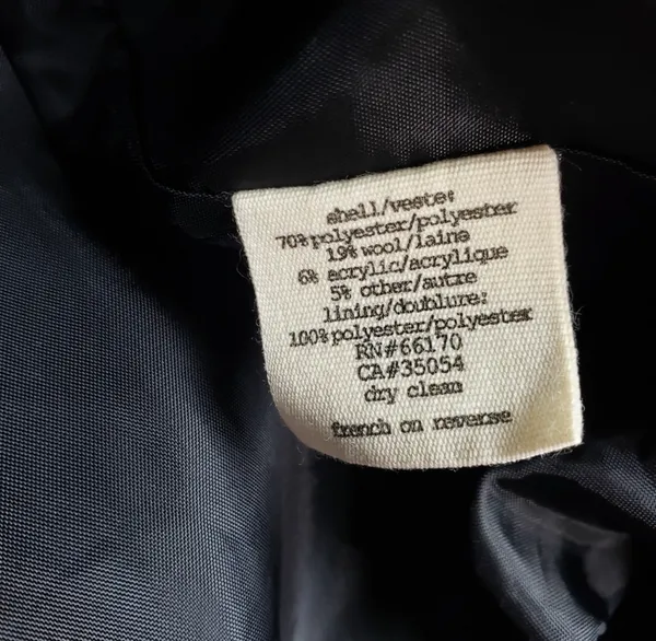 Anthropologie Silence + Noise Wool Blend Coat M - Image 7