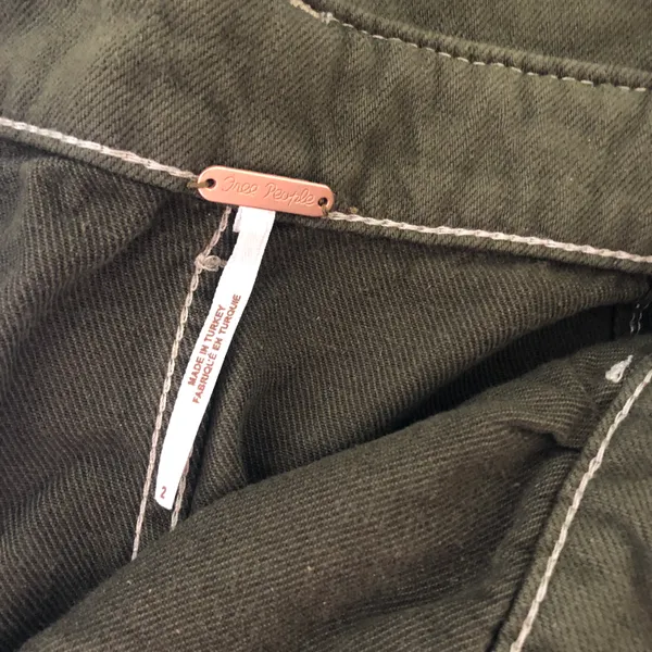 Free People Green Tie Skirt - Image 3