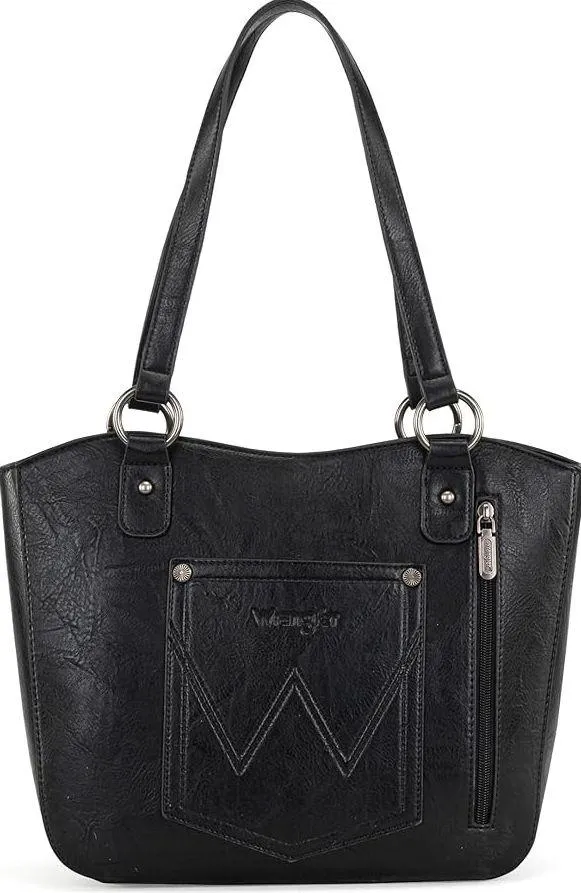 Womens Retro Studded Western Hobo Handbag And Wallet Set - Image 3