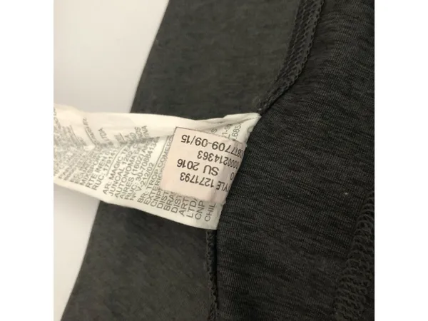 Under Armour Women HeatGear Compression Leggings Cropped Gray L - Image 4