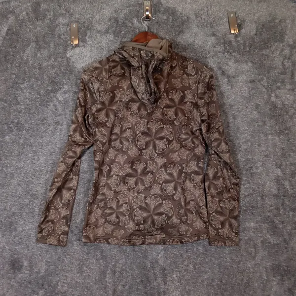 The North Face Gray Fleece Jacket Full Zip Gorpcore Outdoor Womens S/P - Image 4