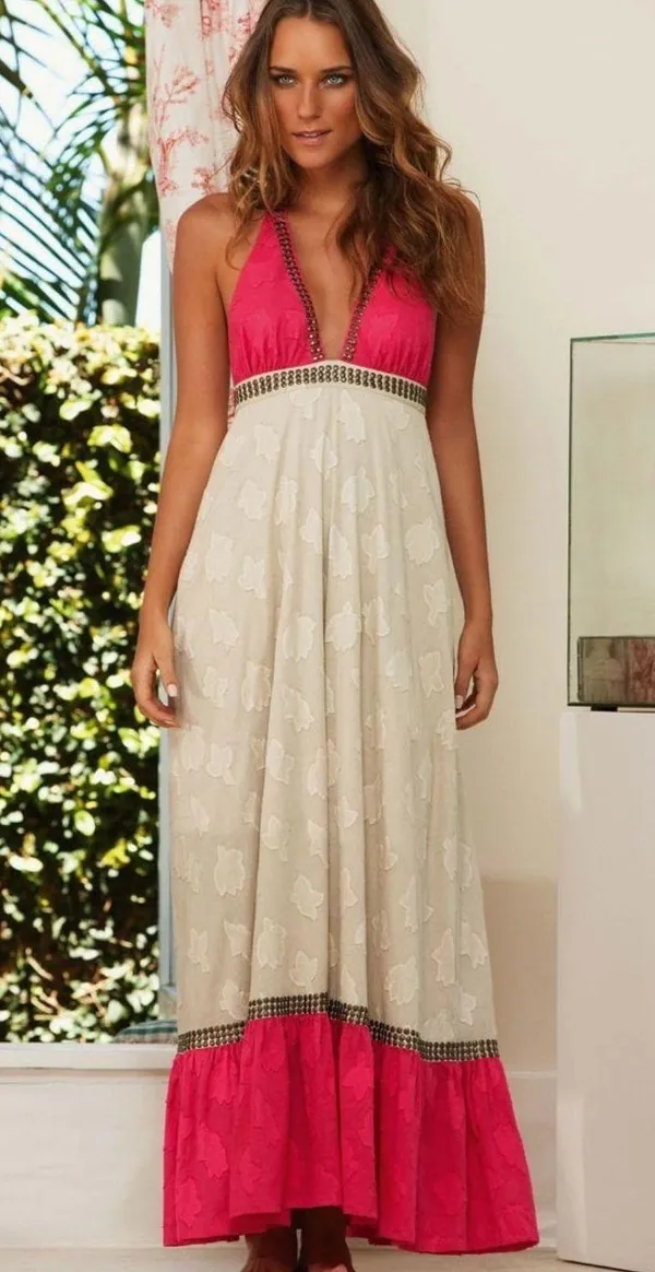 Vix Maxi Tribal Dress - Image 2