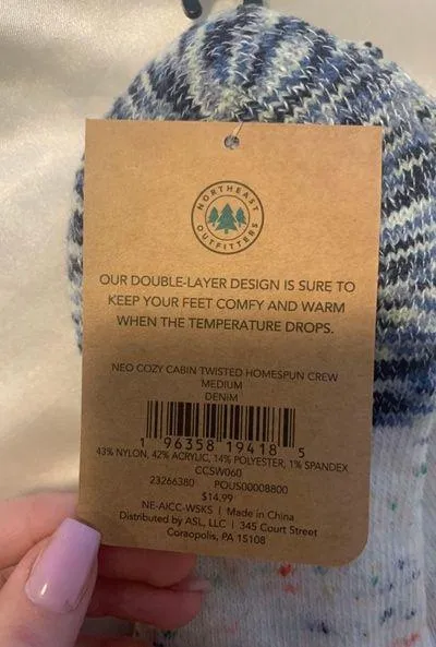 Women’s Cozy Cabin Socks - Image 2