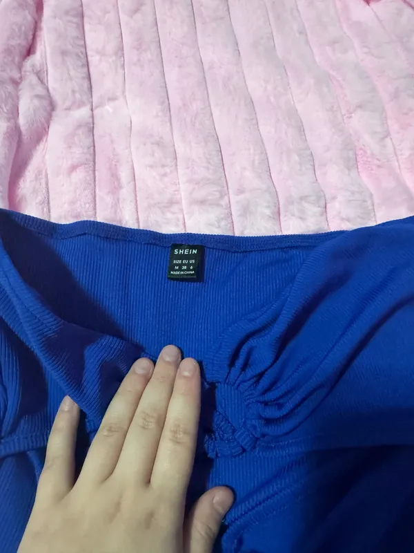 Blue Tube Top Shein - Image 2
