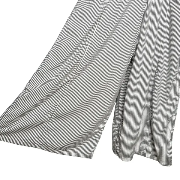 American Eagle Outfitters Jumpsuit 2XL XXL Striped Smocked Lined Wide Leg Cotton - Image 7